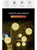 Outdoor Waterproof LED Rattan Ball String Lights for Tree Decoration - Flashing Holiday Lighting for Christmas and Spring Festival