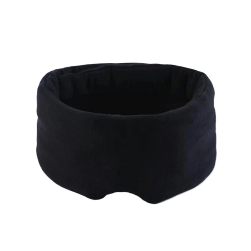 Neck Pillow With Eye Mask For Long Flights Travel Pillows For Airplanes Car Headrest Zero Eye Pressure Adjustable Eye Cover