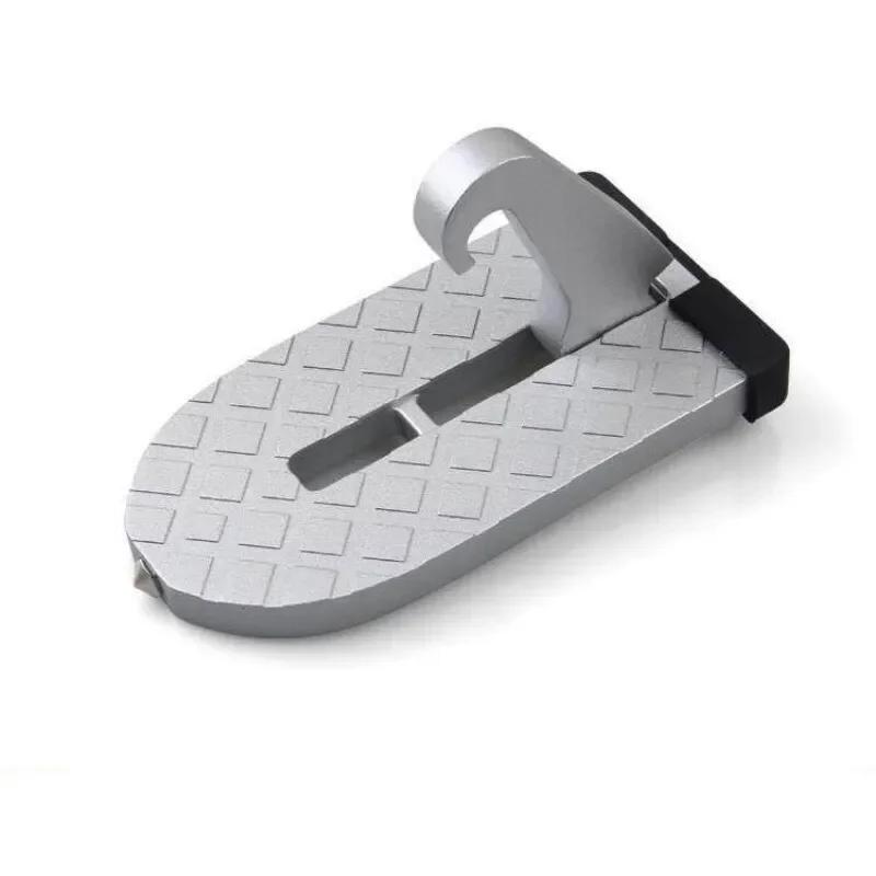 Hliníkový schůdek do auta - Přenosný skládací pedál do dveří se střešním přístupem a čisticím hákem amagi