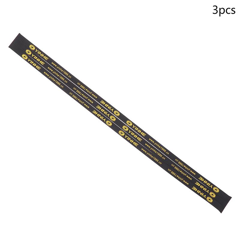 

3 шт. Лента для кромки ракетки для настольного тенниса Защитная лента для боковой кромки ракетки для пинг-понга Профессиональная защитная лента для ракетки для настольного тенниса чёрный