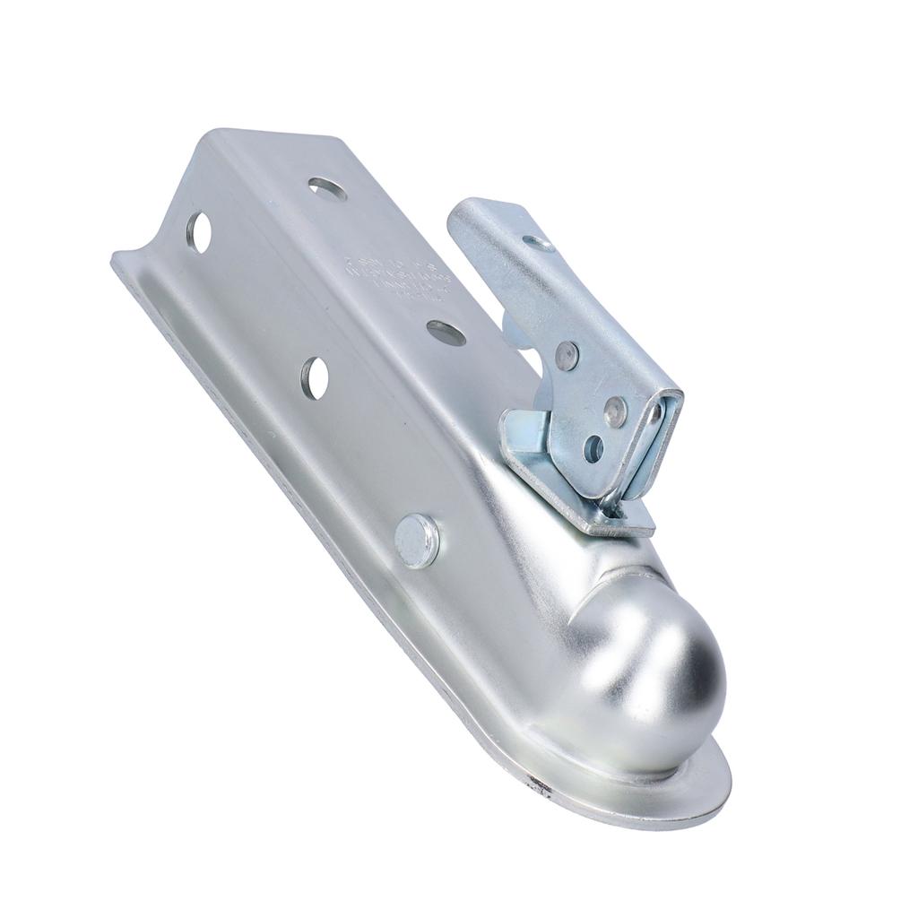 Adjustable Trailer Coupler Secure Coupling for 2in Hitch Ball 3500lbs Weight Capacity Anti Corrosion