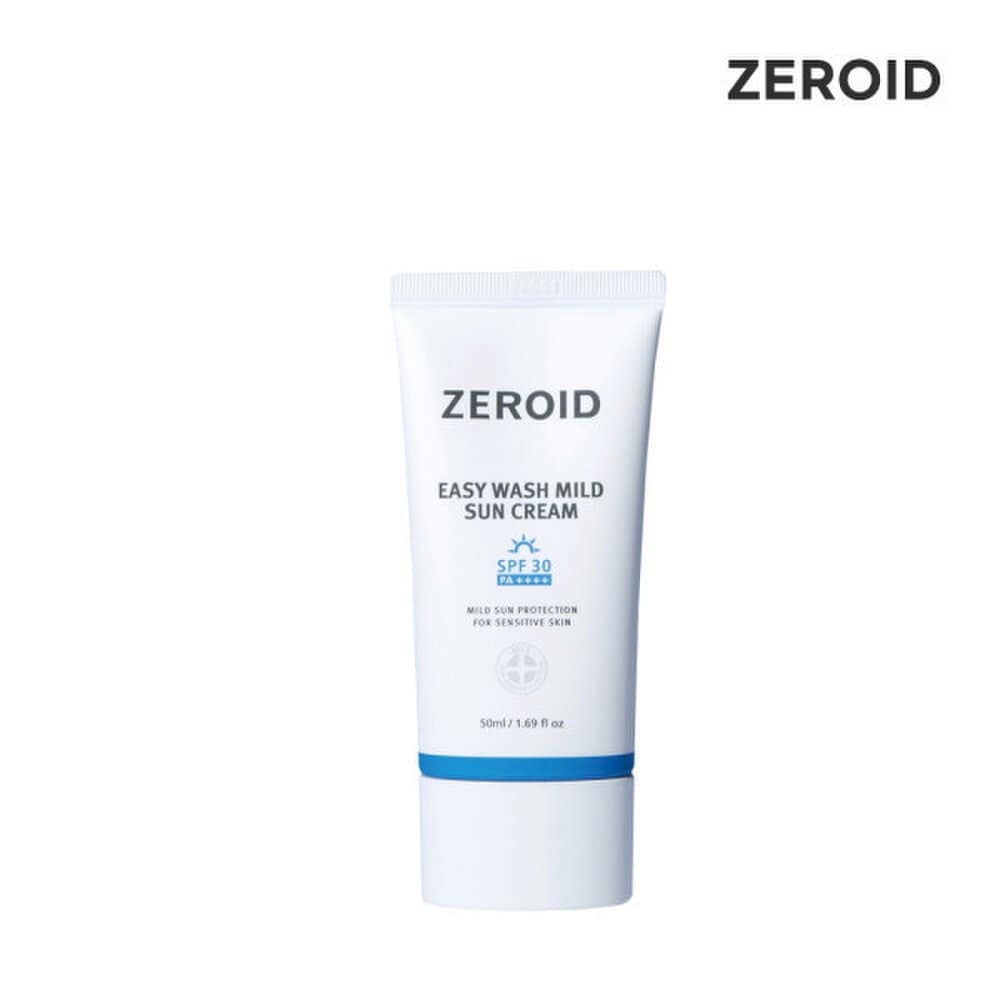 

Мягкий солнцезащитный крем ZEROID Easy Wash 50 мл