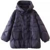 Retro Mid-length Down Jacket Women's Winter Fashion Design Sense Twist Tassel Warm White Duck Down Jacket