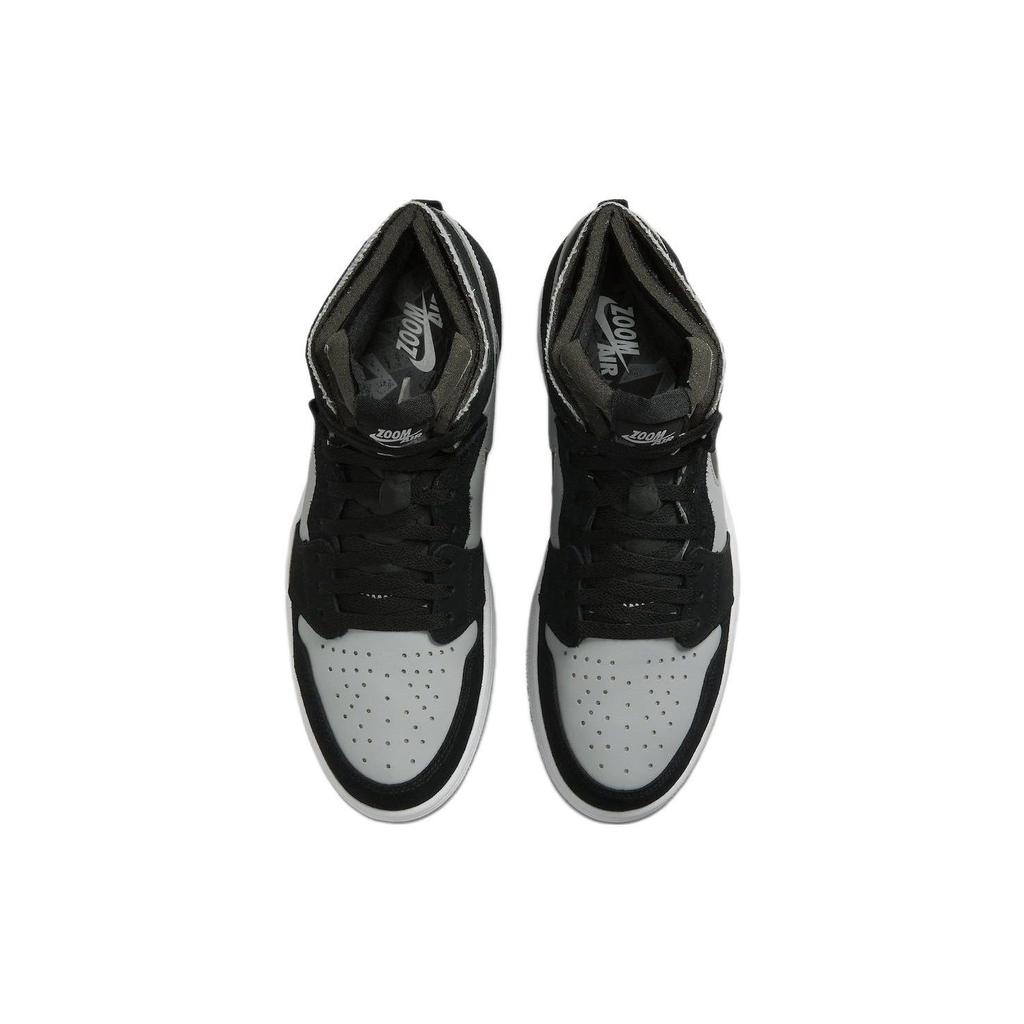 Air Jordan 1 Zoom CMFT Siyah Açık Duman Gri Erkek Spor Ayakkabı Beyaz CT0978-001