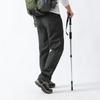 Men's Fleece-Lined Softshell Hiking Pants - Windproof, Warm, and Wear-Resistant for Outdoor Use