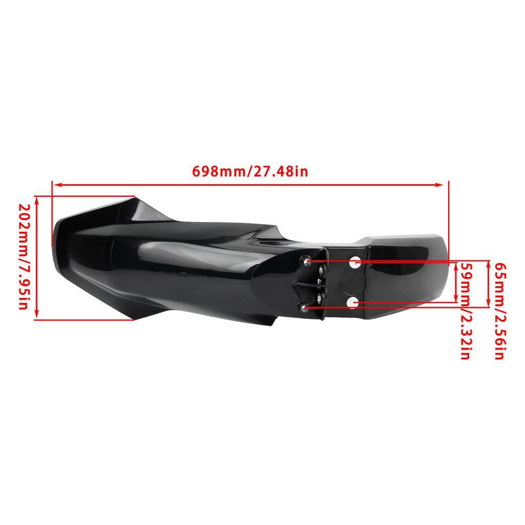 Motorcycle Fender Accessories For HUSQVARNA FC FE FX TC TX TE 2024 DirtBike Motocross Front Fender Plastic Cover Modified Parts