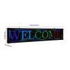 High Brightness Outdoor LED Sign Programmable Scrolling Message Display Board for Commercial Advertising Super Dense Wicks