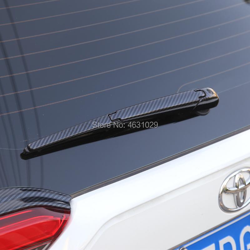 Rear Back Window Rain Wiper Cover Trim Styling Decoration Exterior Accessories for For Toyota
