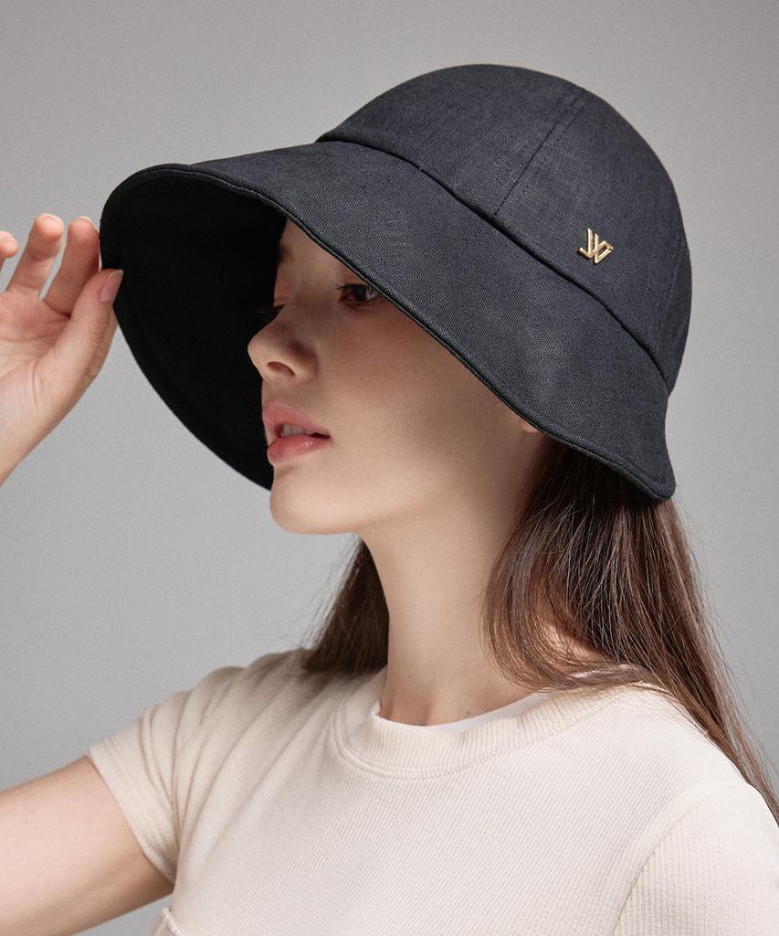 Hwaiteusaenjeu Linen Bonnet Hat Lucy (6 Colors)