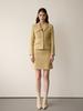 Freaks By Kimtaehoon [Tweed Suit] Wool Tweed Single Jacket With Pocket Detail