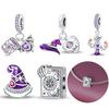Copper Colors Mysterious Magic Two-Piece Pendant Set Fit Original Bracelet Diy Fine Jewelry Gift For Women