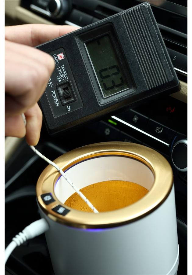 Factory Outdoor Home Smart Cooling and Heating Cup Office Car Refrigeration Electric Warmer and Cooler DC 12V  Car Cup Holder