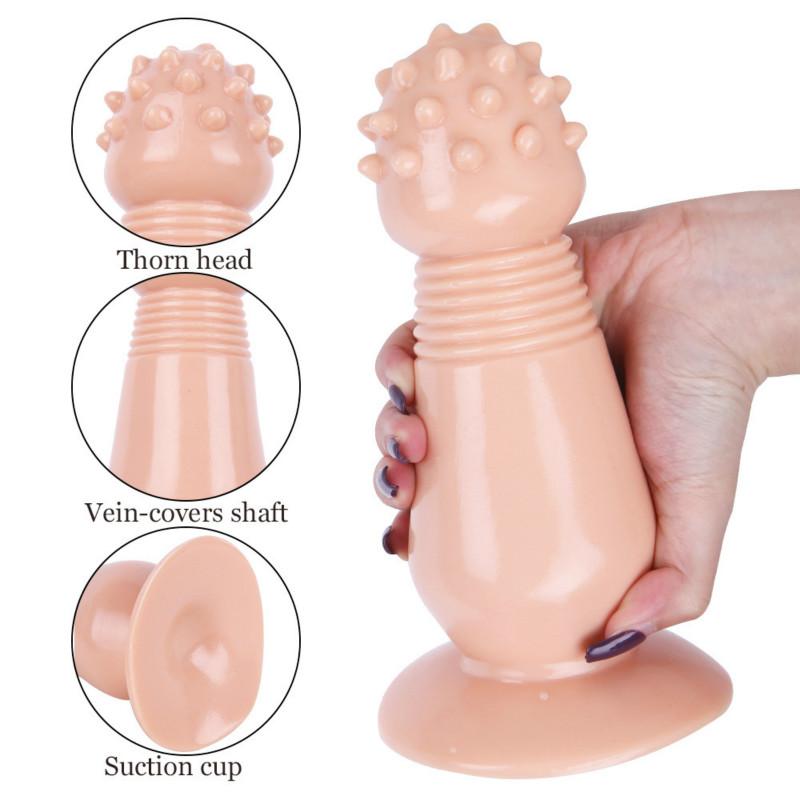 Perverted Alternative Bump Anal Plug Chrysanthemum Simulation Dildo SM Adult Erotic Sex Products Thorn Head