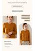 Women's Solid Color Cashmere Cardigan: Twelve-Needle, Round Neck, Loose, Single-Breasted, Slimming, Warm Sweater.