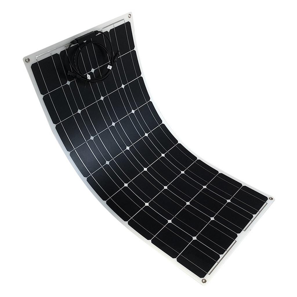 Waterproof Solar Panel 350W Flexible Solar Cell For 12V Battery Charger Monocrystalline Home Car Controller Solar System