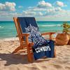 1 Stück Dallas Cowboys Strandtuch, Bequem und Dick, und Schwimm-/Bade-/Picknick-/Campingtuch, Geeignet für Strand am Meer
