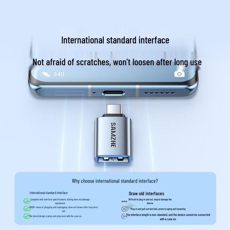 Universal USB & Lightning Phone Adapters