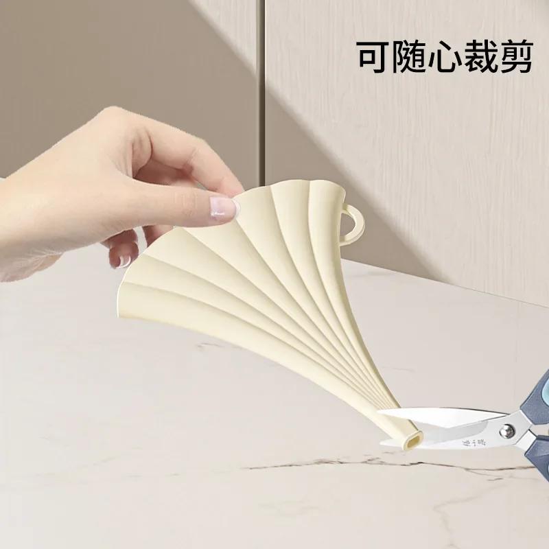 Folding Funnel with Support Multifunctional Mini Home Kitchen Small Caliber Oil Funnel Pouring Funnel