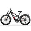 Bicicletta Elettrica Cleytro ES7 con Doppia Sospensione, Batteria 48V 18AH, Cambio Shimano a 7 Velocità, Freni a Disco Idraulici
