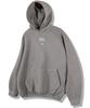 PIGMENT Line Banding Hoodie - Light Gray