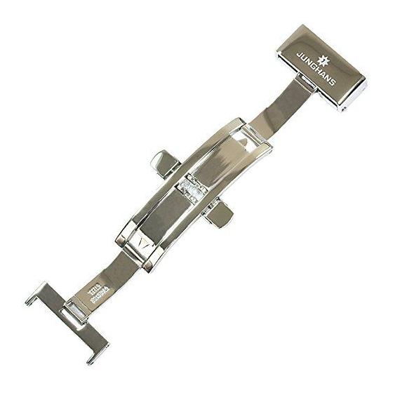 Used UNGHANS Junghans Genuine Folding Buckle Installation Width 18mm for Straps and Watches [Parallel Import] Ri