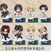 Attack On Titan Angel Demon Wing Q Version Keychain, Anime Student Bag Hanging Decor