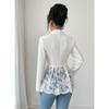 Fashionable Women's Western-style Suit Jacket with Lace Trim, Stylish, Versatile, Sexy, Slimming, Single-button, New Style, Casual Suit Jacket
