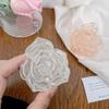 Korean Style Retro Rose Hair Claw Fashion Design Acrylic Hair Claw Flower Hair Clip  Decoration