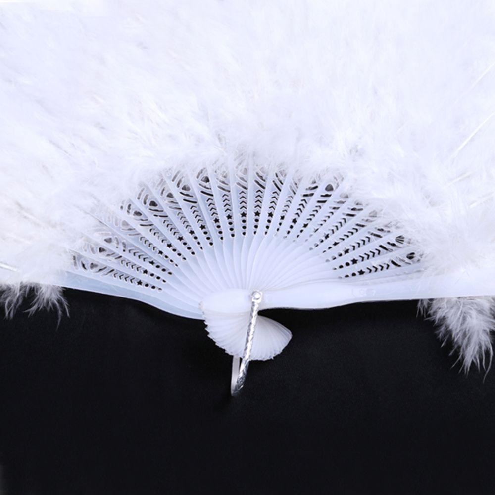 Elegant Stylish Soft Props Party Gifts Decorative Fan Fluffy Fans Party Supplies