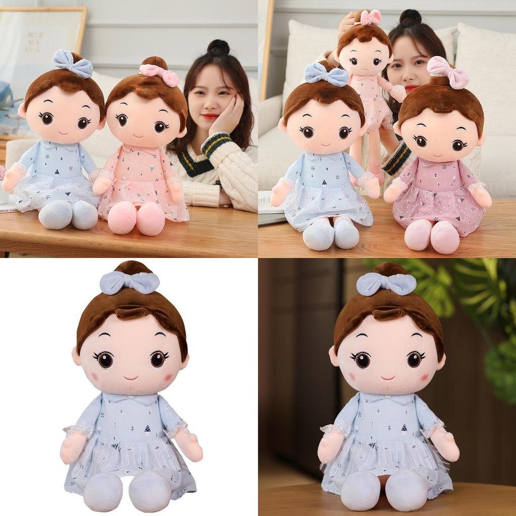 Plush Girl Doll With Cotton Filling For Kids Play And Collection