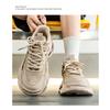 Men's Summer Breathable Trendy Versatile Thick-Soled Sports Casual Running Dad Shoes.