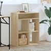VidaXL Bookcase Sonoma Oak 66x31x80 Cm Engineered Wood, Storage Cabinet, Storage Shelf, Unit of 860294