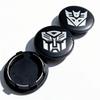 4pcs Transformers Logo Badge Car Wheel Center Caps 69MM Clips 56MM Wheels Hub Dust Cap Rim Hubcaps Cover Replace Car Accessories