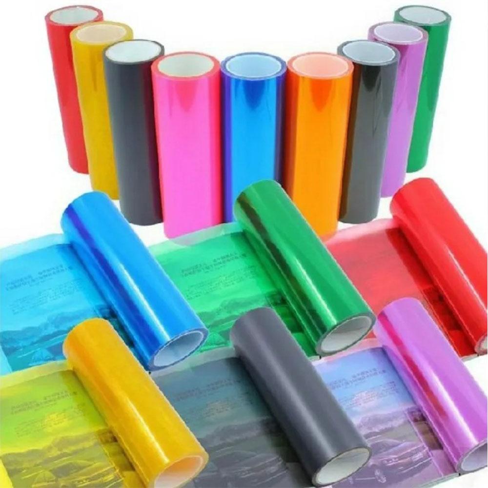 Autoscheinwerferfolie Schutz Grün Getönte Folie PVC-Material Farbwechselnde Vinylfolie Rücklichtaufkleber für Fahrzeugstyling