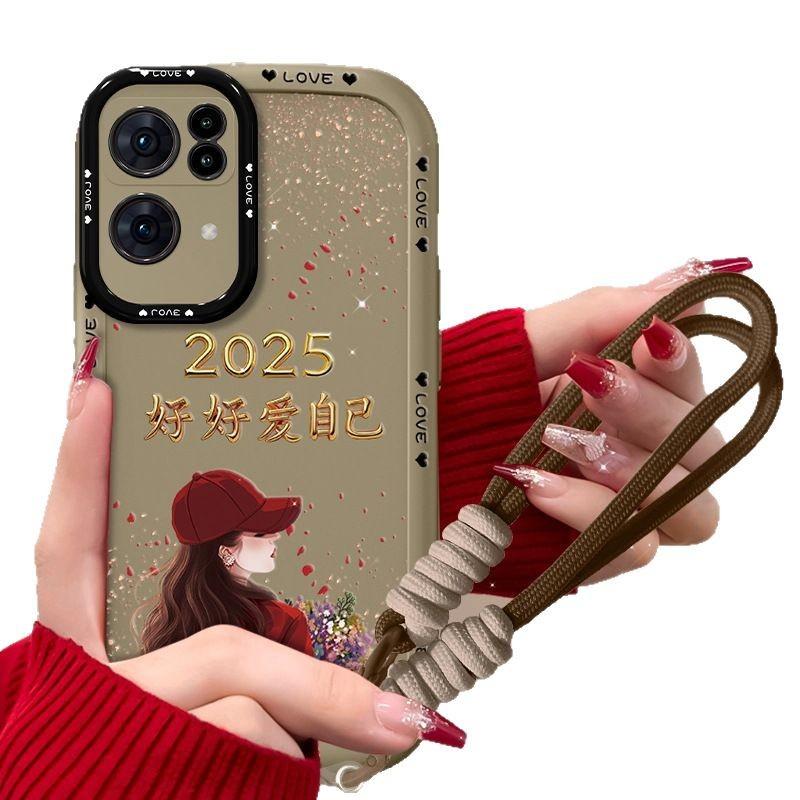 Cartoon Girl Suitable for Apple 16promax Mobile Phone Case IPhone 15 All Inclusive 14/13 Couple Puff Shell