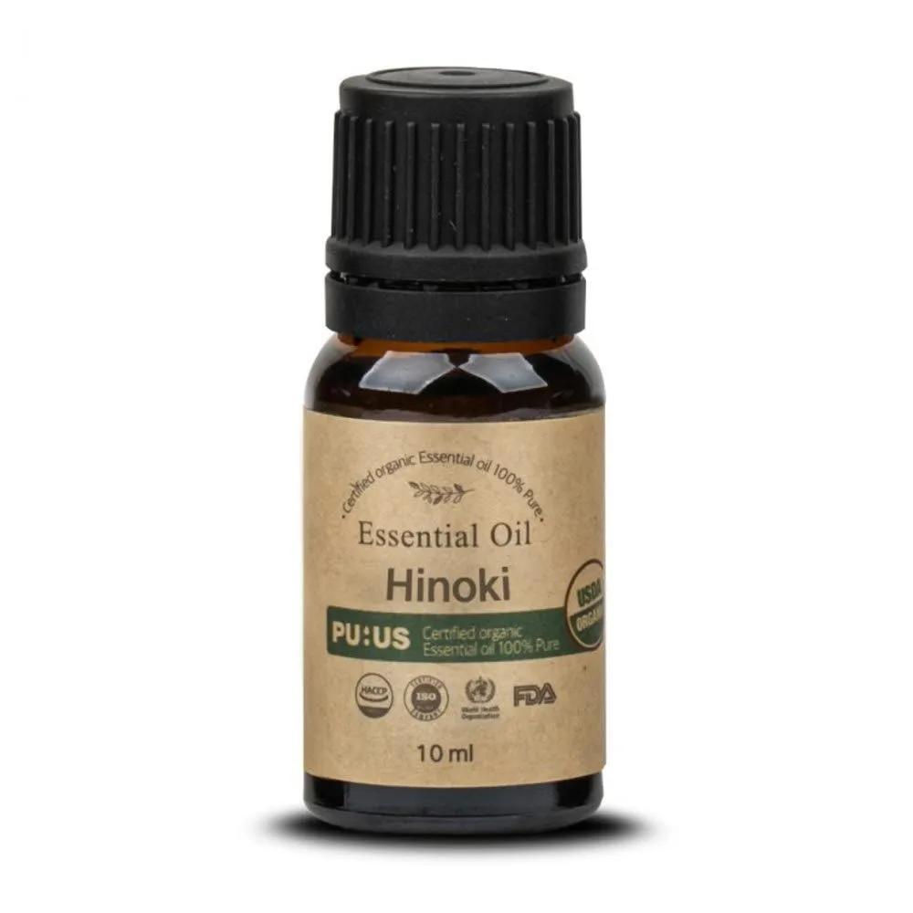 Olio di Cipresso Hinoki Aroma Naturale Profumo Induttore di Sonno Massaggio Spa per Coppie Bagno Mezzo Corpo Profumo Buono per il Sonno 10,50 ml