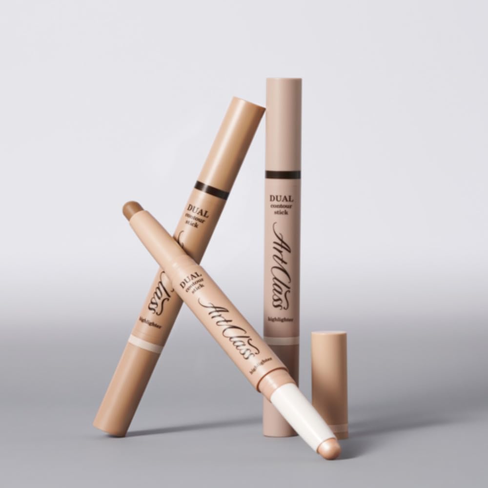 cool for Art Class Dual Contour Stick Neutral Duo ARTCLASS BY RODIN DUAL CONTOUR STICK Korean Korean Korean contour highlighter [too school] #3 / 2.2g