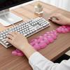Cloud Wrist Rest For Keyboard And Mouse Clear Transparent Ergonomic Cute Mouse Wrist Pad Silicone Non-Slip Wrist Pad For Compute