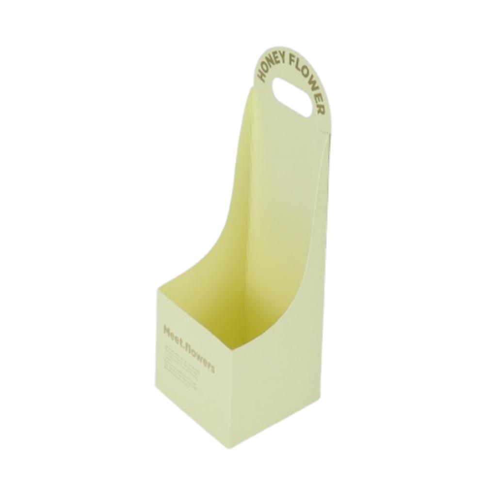 

5 шт. Цветочная композиция в коробке, Романтическая подарочная упаковка, Материал для флористики своими руками жёлтый