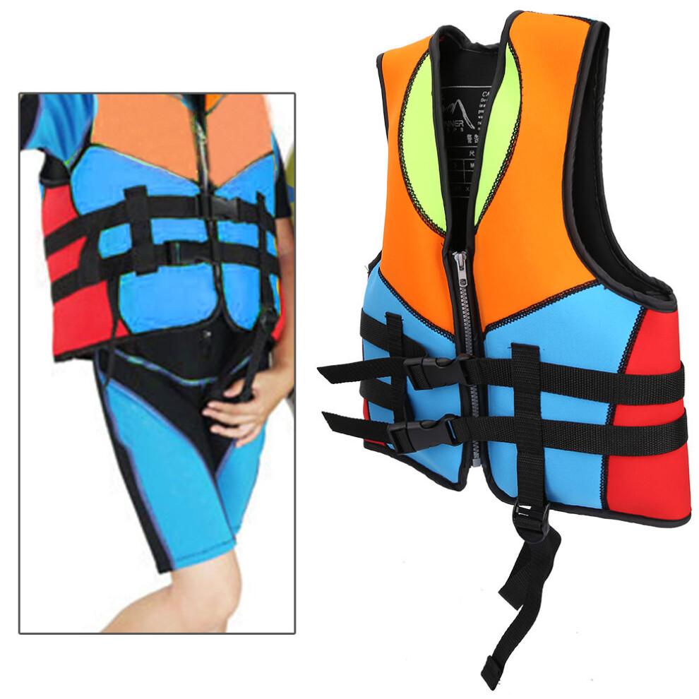 Youth Swim Vest, Buoyancy Support for Safe Learning, Durable Materials Waterproof & Floats on Water, for Water Parks, Swimming, Beaches, Snorkeling (S