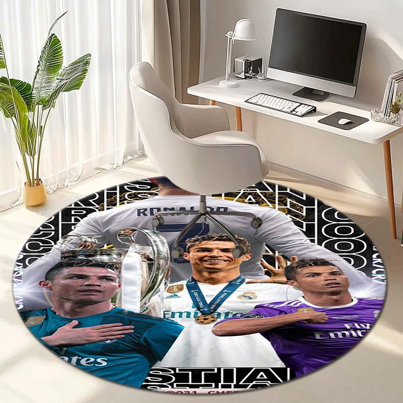 Ronaldo Legacy Glory Champions Carpet Printing Floor Mats Bathroom Mat Fashion Dormitory Decoration