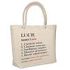 Beach Bag - PLANETEE - Insulated Lucie Definition - Cotton - Large Capacity - Printed In France
