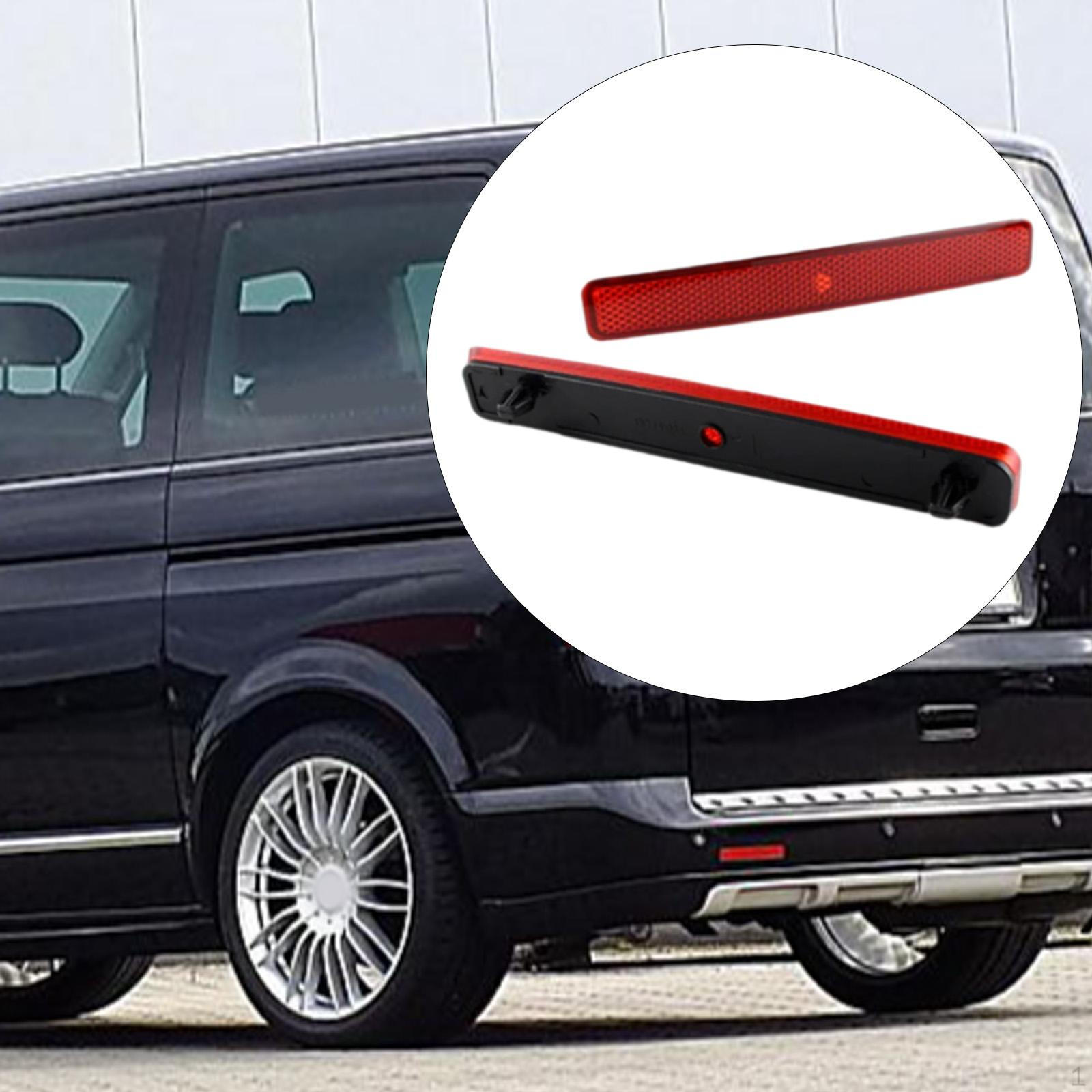 

2x Задний отражатель стоп-сигнала 7E0945105 7E0945106 Аксессуары Автомобиль Красная линза для Caravelle