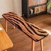 Plush Bench Seat Cushion for Indoor Chair Seat Pad Long Cushion Sofa Tatami Bench Decorative Autumn Winter Warm Seat Cushion