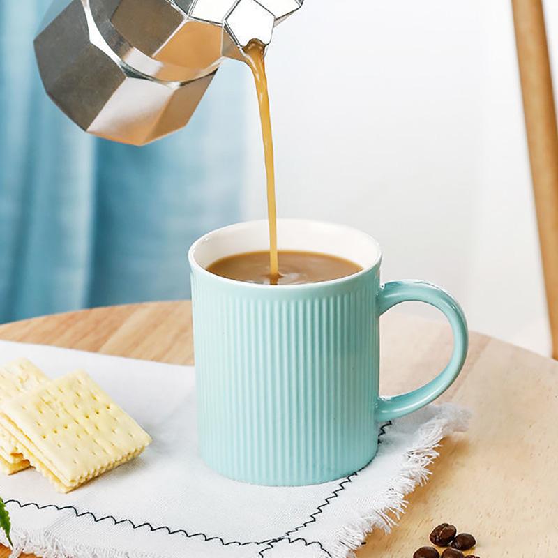 Creative Pinky Color Mug Cups of Coffee Cup Set Drinkware Cute Mugs Free Shipping Personalized Gifts Thermo Coffee Cup To Carry