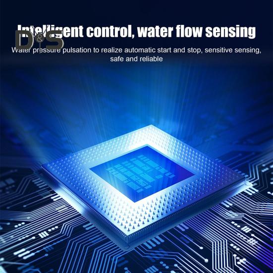 Bomba de reforço de pressão de água portátil automática 3 modos ajustável à prova d'água baixo ruído 100Pa bomba de reforço doméstica
