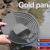 Hot Sale Plastic Gold Pan Basin Nugget Mining Pan Dredging Prospecting River Tool Wash Gold Panning Equipment