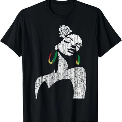 Afro Diva Black Girl Magic Shirt Afrika Natürlich Melanin T-Shirt
