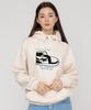 [Unisex] Of Shoes Center Hoodie_Cream/Black Logo