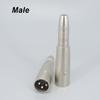 Metal Microphone 6.35mm 6.5mm Mono Female Jack Connector To 3 Pin XLR Male Female Plug To 1/4 Inch Audio Cable Mic Adapter A1